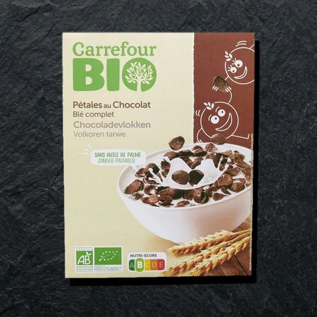 Carrefour Bio — шоколадный сухой завтрак