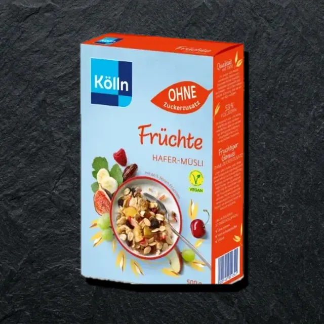 Früchte Hafer-Müsli