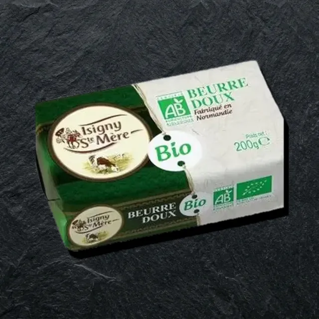 Isigniy mere unsalted butter 200g