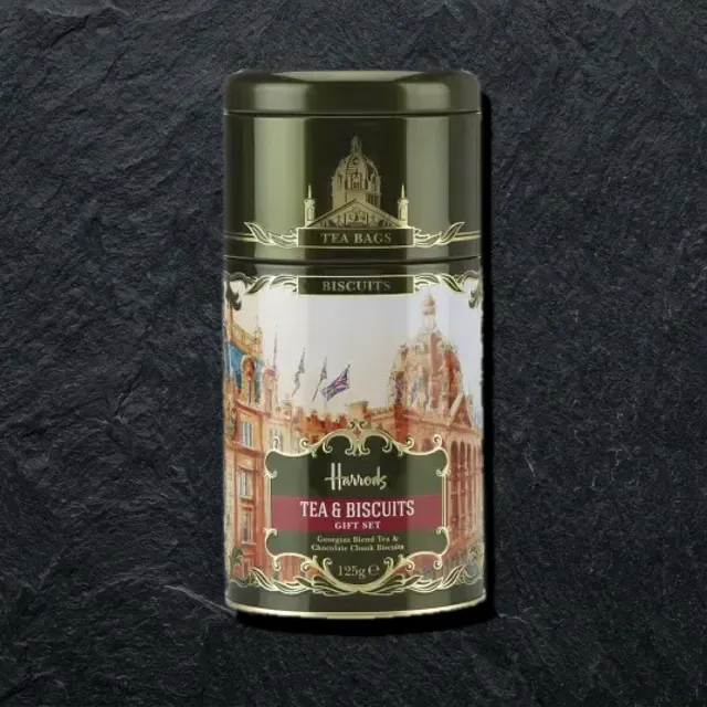 Harrods Tea & Biscuits