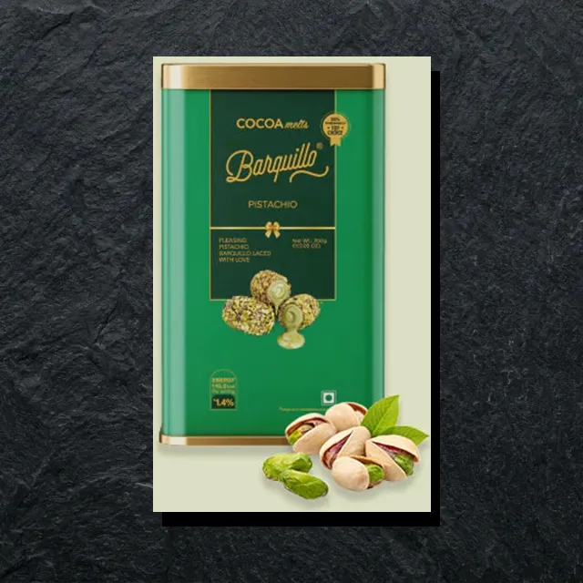 Barquillo Pistachio Cocoa