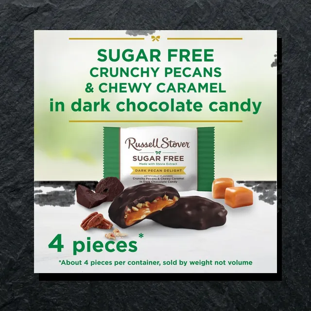 Russell Stover Dark Chocolate Pecan Delight