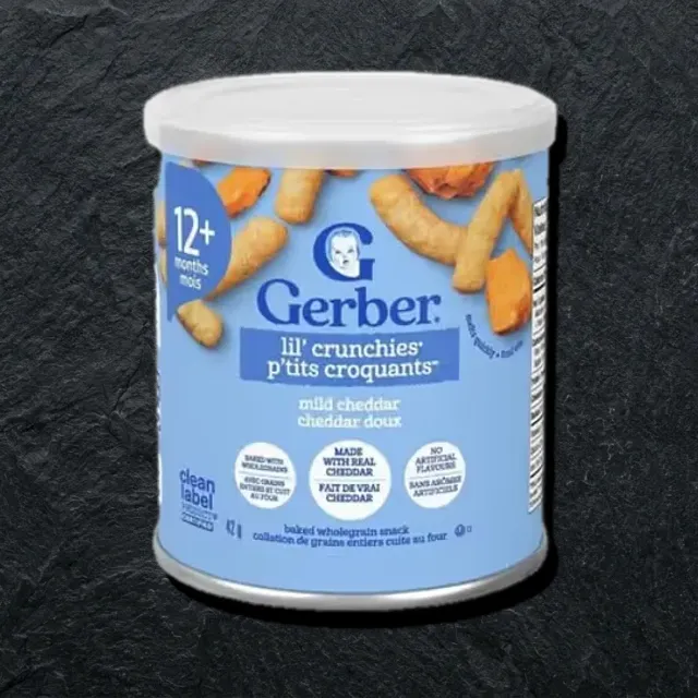 Gerber Crunchies Mild Cheddar