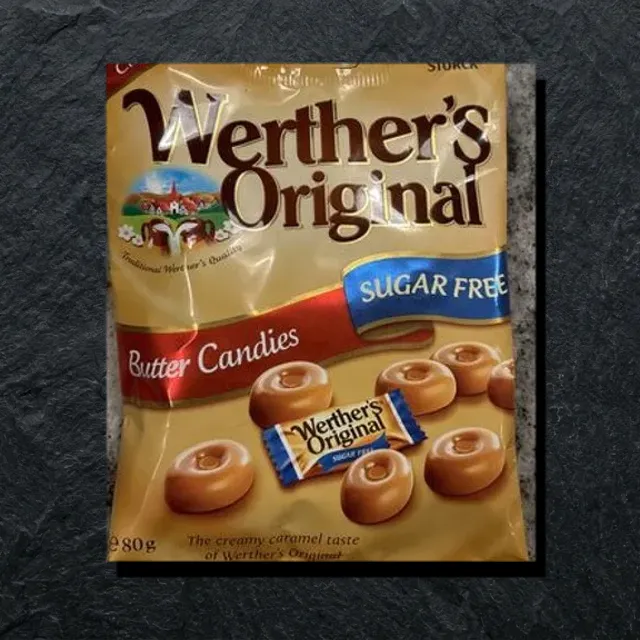 Werther's butter candies sugar free 80g